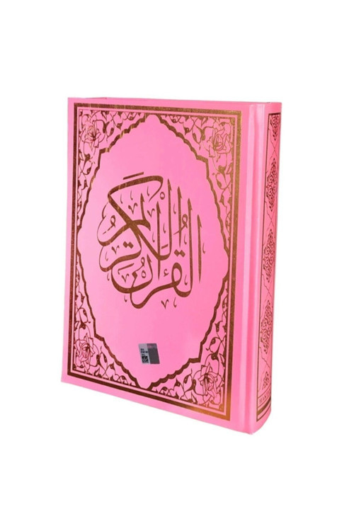 Haktan Yayın Dağıtım Pembe Renkli Arapça Kuran-I Kerim Orta Boy