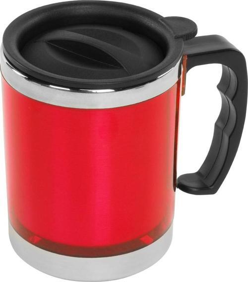 Sl-Tm1978 Kırmızı 330Ml İç 304 Dış 201 Paslanmaz Çelik Kupa (Termos Bardak)