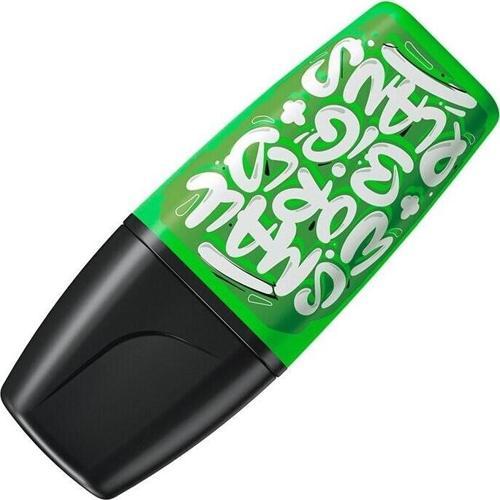 Fosforlu Kalem (İşaret Kalemi) Boss Mini Boy Snooze One Yeşil 07/33-10 (10 Lu Paket)