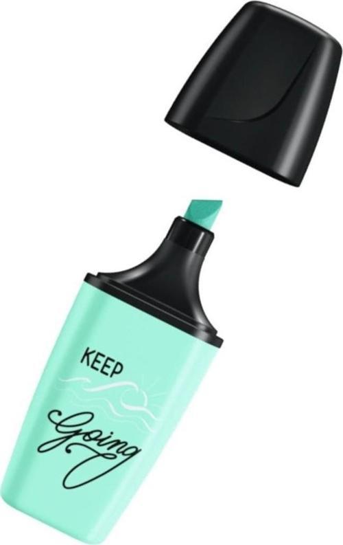 Fosforlu Kalem (İşaret Kalemi) Boss Mini Pastellove Kesik Uç 2-5Mm Turkuaz 07/113-9 (10 Lu Paket)