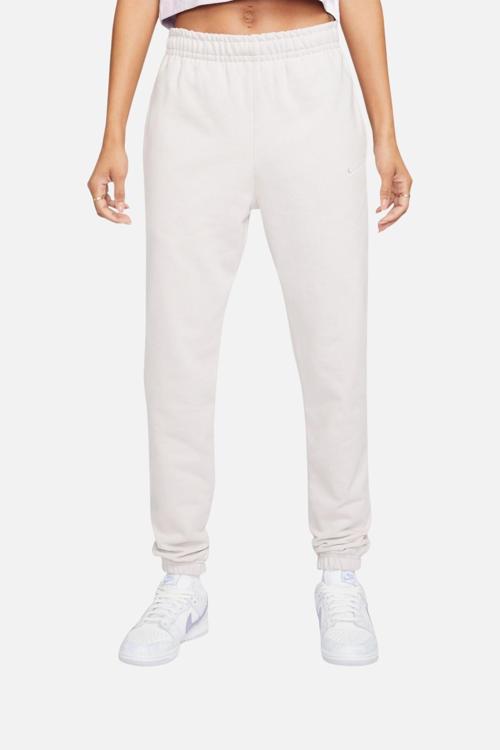 Loose Fit Trousers Bol ve Uzun Kesim Kırık Beyaz Eşofman Altı DV