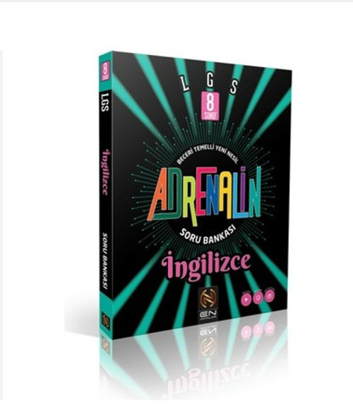 Adrenalin Yayınları 8. Sınıf İngilizce Soru Bankası