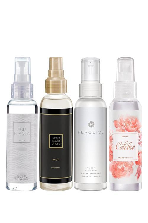 Perceive Little Black Dress Pur Blanca ve Celebre Vücut Spreyi Paketi