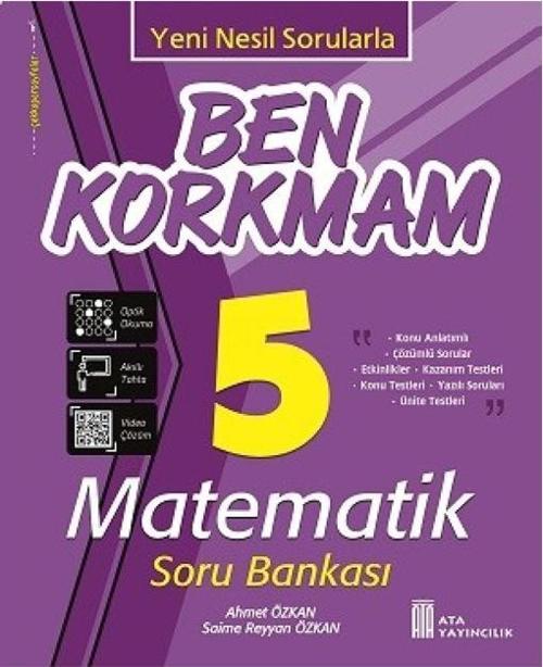 5. Sınıf Matematik Ben Korkmam Soru Bankası Ata Yayıncılık