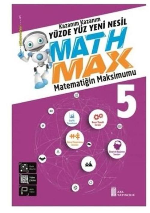 5. Sınıf Matematik Soru Bankası Math Max Ata Yayıncılık