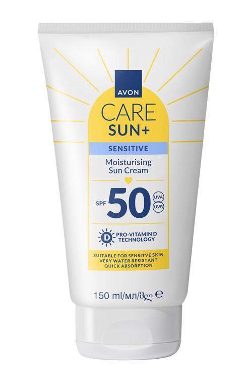 SUN+ PROTECT Hassas Ciltler İçin Nemlendirici Güneş Kremi SPF 50 150 Ml.