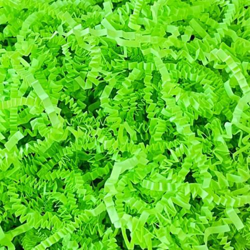 Hediye Zigzag Kırpık Kutu Dolgu Kağıdı 100 GR  Neon Yeşil