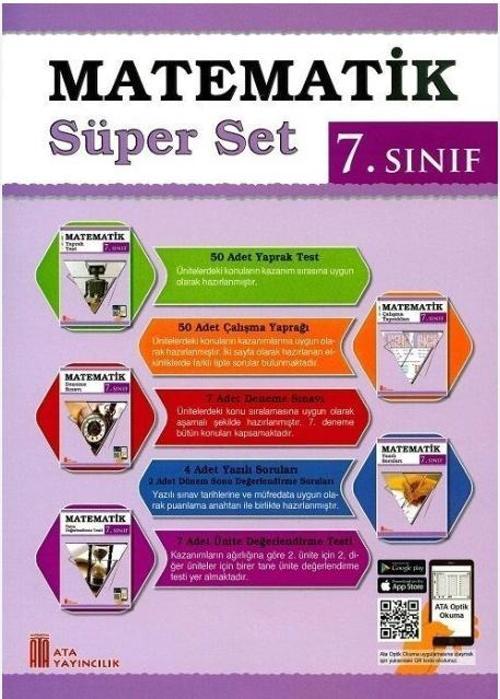 7.Sınıf Matematik Süper Set Ata Yayıncılık