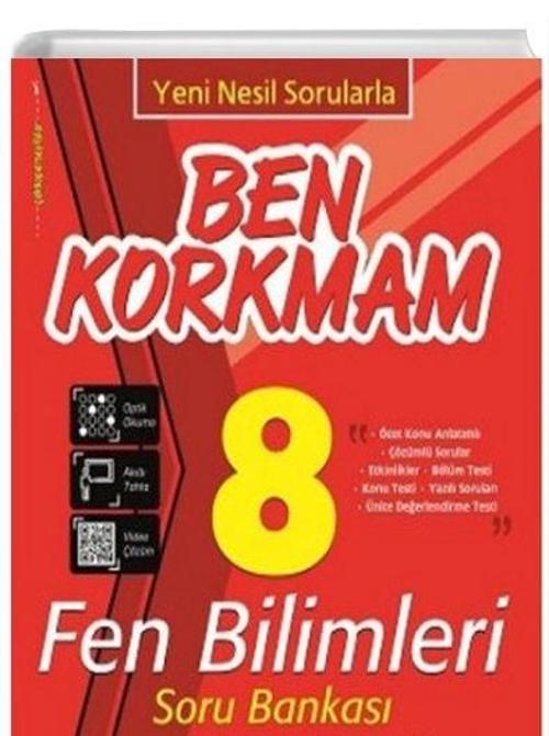 8. Sınıf Ben Korkmam Fen Bilimleri Soru Bankası Ata Yayıncılık