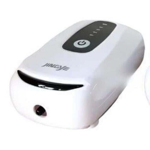 Jingye Tek Çıkışlı Akvaryum Hava Motoru Lityum Bataryalı Şarzlı Beyaz 1.5W, 1800mAh, 1.5L/Min
