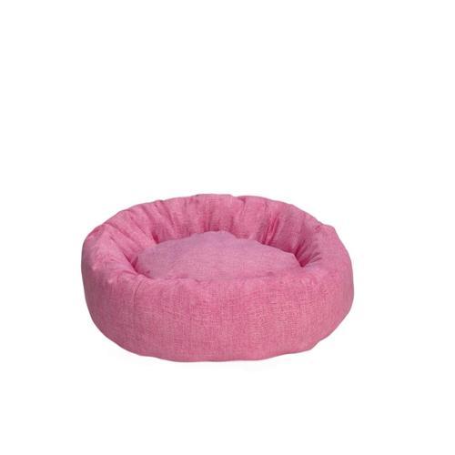 KEDİ VE KÖPEKLER İÇİN SİMİT YATAK PEMBE