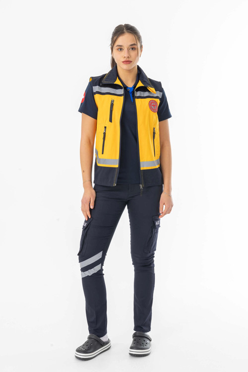 112 Acil Tıp Teknisyeni Yelek Reflektörlü Unisex (ATT004)