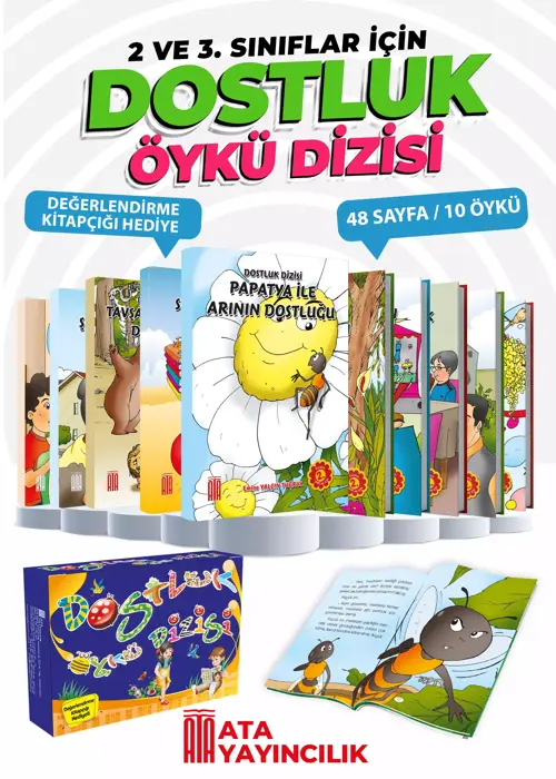 Ata Yayınları Dostluk Öykü Dizisi 10'lu Set