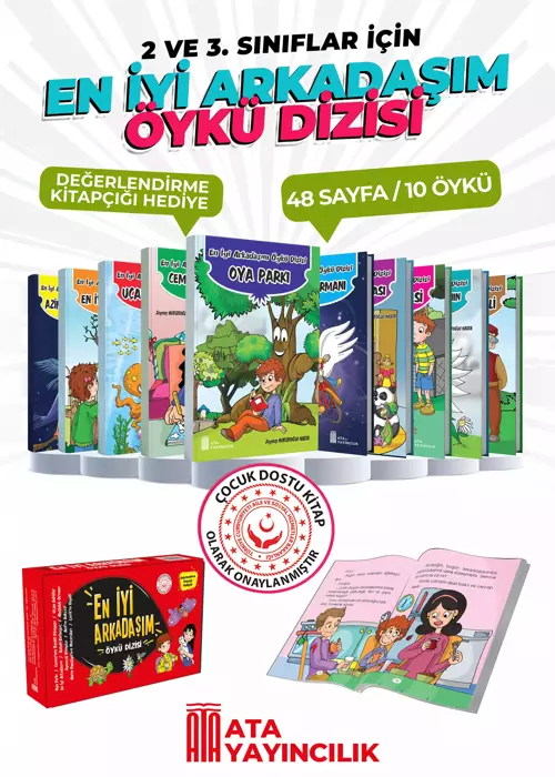 Ata Yayınları En İyi Arkadaşım Öykü Dizisi 10'lu Set
