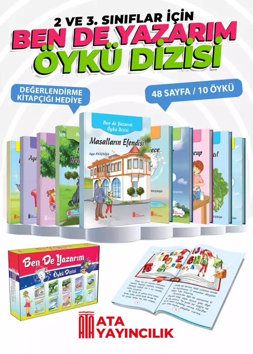 Ben de Yazarım Öykü Dizisi (2 ve 3. Sınıflar) Ata Yayıncılık