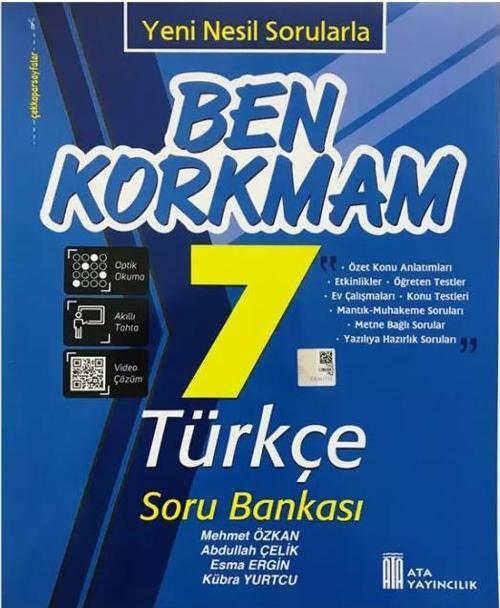 BEN KORKMAM TÜRKÇE 7.SINIF