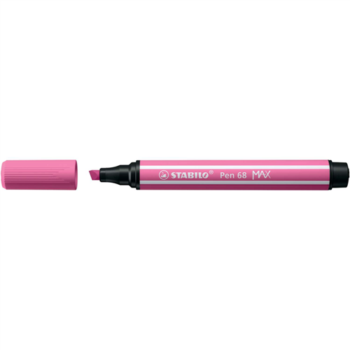 Keçe Uçlu Kalem 68 Max Açık Pembe 1-5 Mm Kesik Uç 768/17 (5 Li Paket)