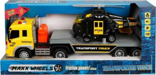 Oyuncak 1:16 Maxx Wheels Sesli ve Işıklı Transporter Tır 40Cm S00002315 (Karışık Renk 1 Adet)