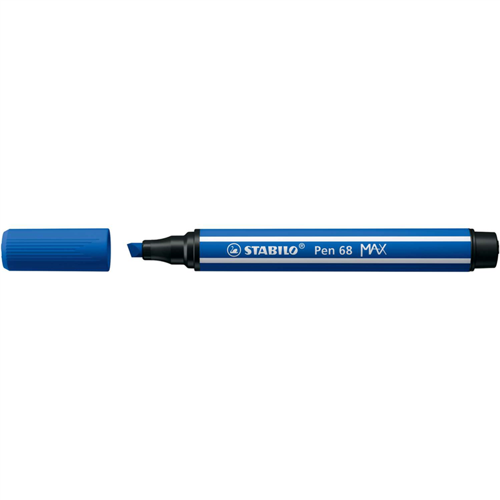 Keçe Uçlu Kalem 68 Max Koyu Mavi 1-5 Mm Kesik Uç 768/32 (5 Li Paket)