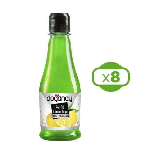 %100 Limon Suyu 500 ml x 8 Adet Pet