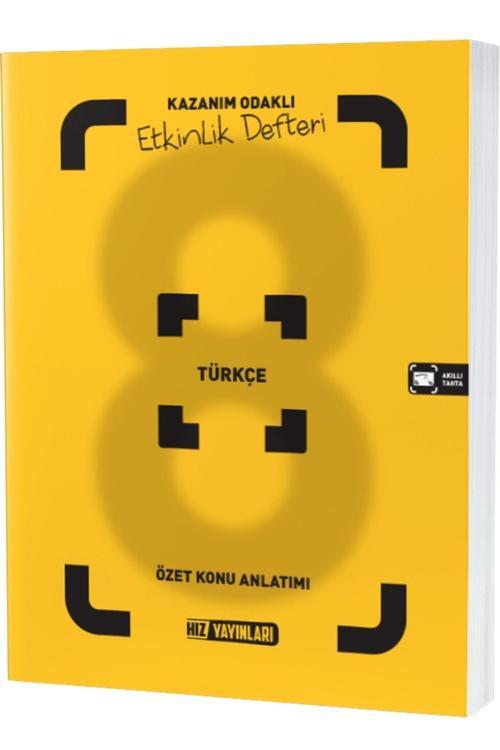 8. SINIF TÜRKÇE ETKİNLİK DEFTERİ
