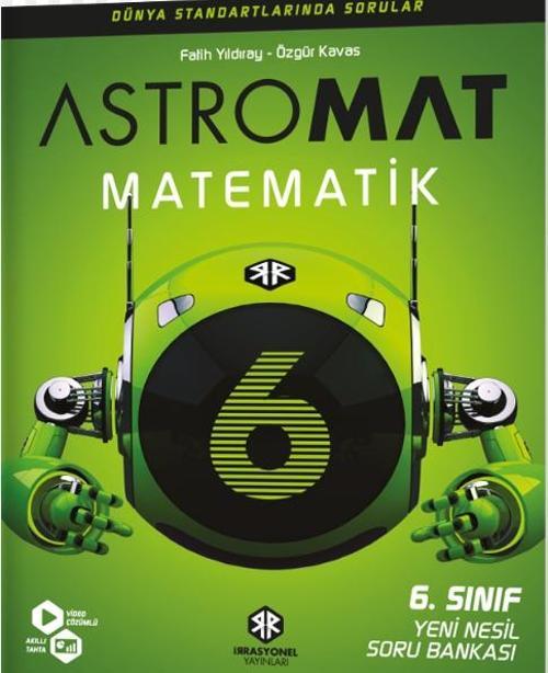 6. Sınıf Astromat Matematik Yeni Nesil Soru Bankası İrrasyonel Yayınları