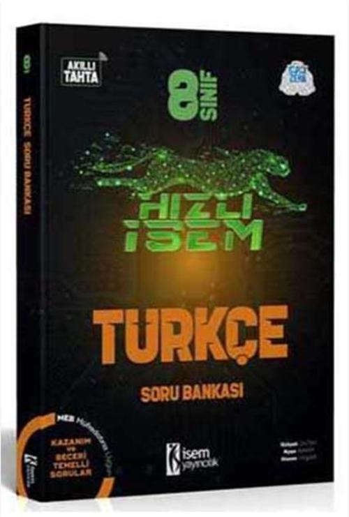 2021 8. Sınıf Hızlı İsem Türkçe Soru Bankası İsem Yayıncılık