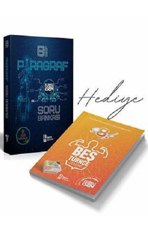 8.Sınıf Paragraf Soru Bankası 5 Türkçe Deneme Hediyeli Farklı İsem