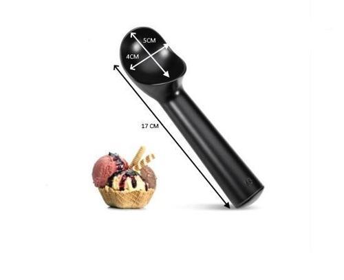 Dondurma Kaşığı 17 cm SİYAH
