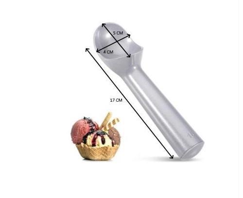 Dondurma Kaşığı 17 cm GÜMÜŞ