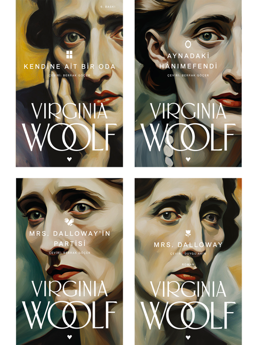 Virginia Woolf Seti (4 Kitap)