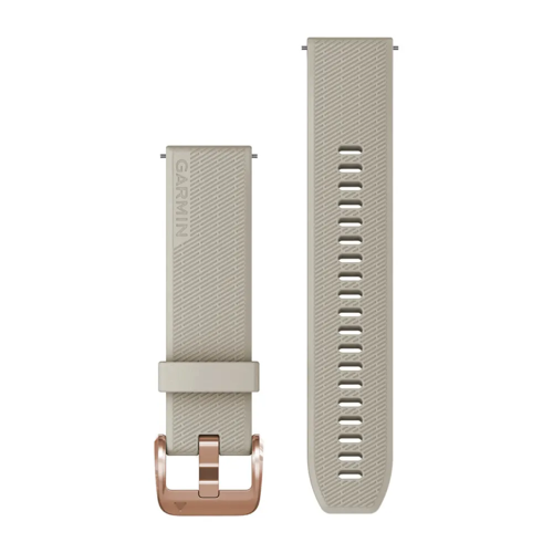  Garmin Quick Release 20 mm Yedek Kayış Açık Kum, Pembe Altın