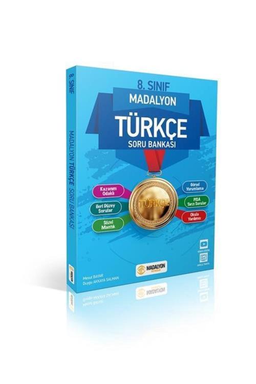 8.Sınıf Madalyon Türkçe Soru Bankası Madalyon Yayıncılık