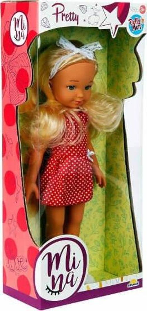 Oyuncak Mina Bebek 35Cm Pretty Günlük Elbiseler S02030031 (Karışık Renk 1 Adet)