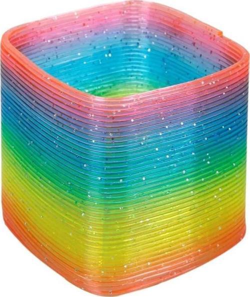 Oyuncak Rainbow Renkli Stres Yayı S00001161 (Karışık Model 1 Adet)