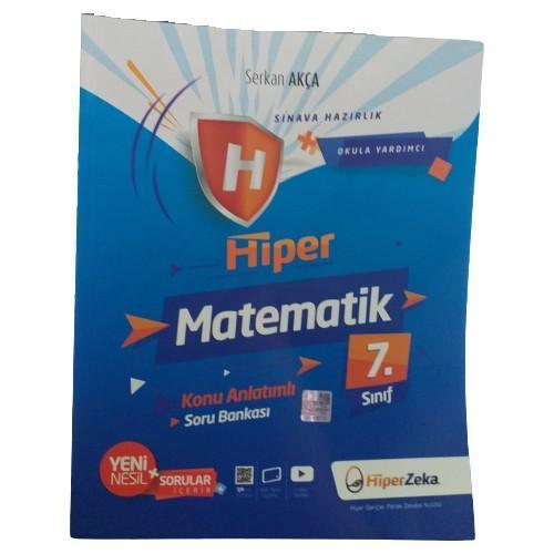 7.Sınıf Hiper Matematik Konu Anlatımlı Soru Bankası Hiper Zeka Yayınları
