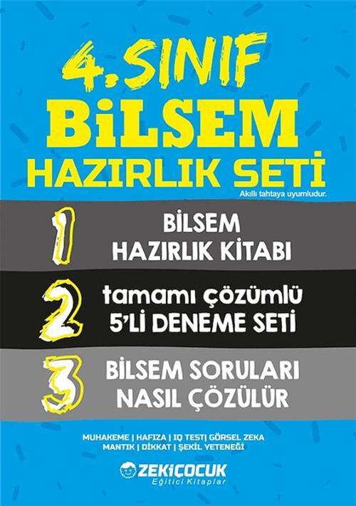 Zeki Çocuk 4. Sınıf Bilsem Hazırlık Seti