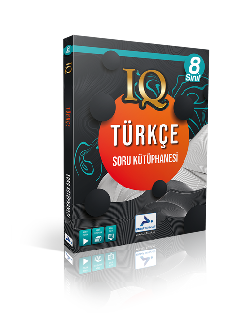 8. Sınıf Türkçe IQ Soru Kütüphanesi Paraf Yayınları