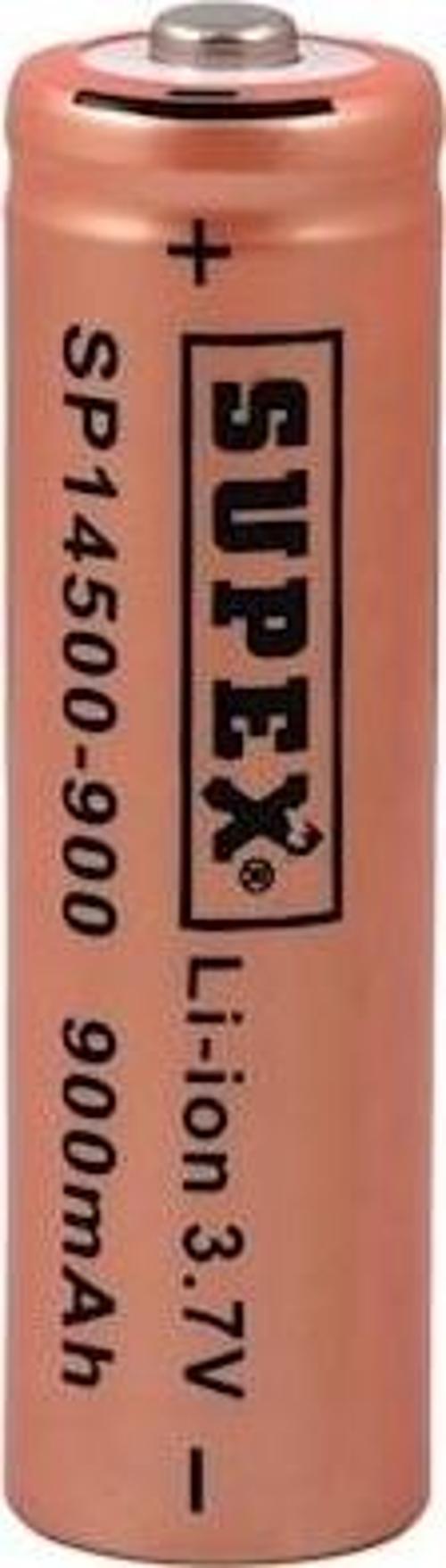 16340-800S 3.7V 800Ma Şarjlı Li-On Pil Uçlu Kafa Pil