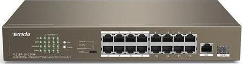 Teg1118P 18 Port 16 Port Poe+ 10-100-1000 Switch + 2 Port Sfp