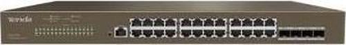 Teg5328F 24 Port 10-100-1000 Switch Hub 4 Port Sfp Yönetilebilir L2 Çelik Kasa Rack Mount