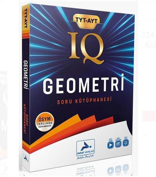 PRF Yayınları TYT-AYT IQ Geometri Soru Kütüphanesi