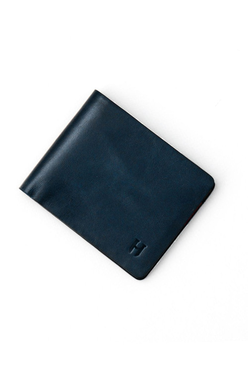 Eldridge Erkek Lacivert(Plus Color) Deri İnce Tasarım Çok Bölmeli Rfid Korumalı Cüzdan