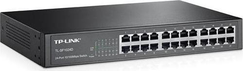 Tl-Sf1024D 24 Port 10-100 Mbps Switch Hub Çelik Kasa Rack Mount