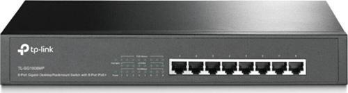 Tl-Sg1008Mp 8 Port Poe+ 10-100-1000 Mbps Switch Çelik Kasa Rack Mount