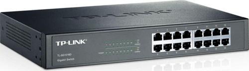 Tl-Sg1016D 16 Port 10-100-1000 Mbps Switch Çelik Kasa Rack Mount Hub