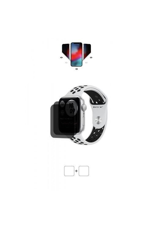 Apple Watch 44 mm Nike Se Akıllı Saat Mat Hayalet Ekran Koruyucu