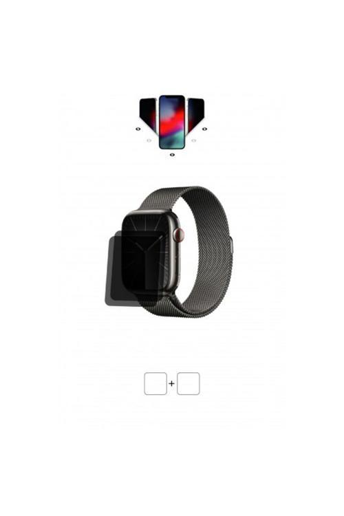 Apple Watch Series 9 41 mm Akıllı Saat Ekran Koruyucu Mat Hayalet Film