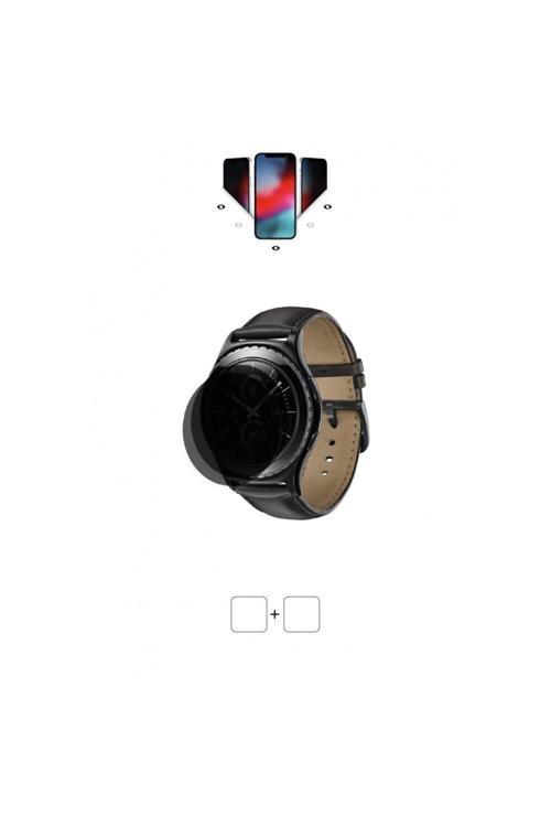 Samsung Gear S2 Classic Akıllı Saat Mat Hayalet Ekran Koruyucu Poliüretan Film