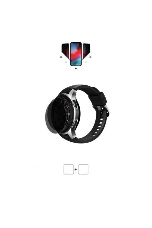 Samsung Galaxy Watch 46 Mm Akıllı Saat Mat Hayalet Ekran Koruyucu Poliüretan Film